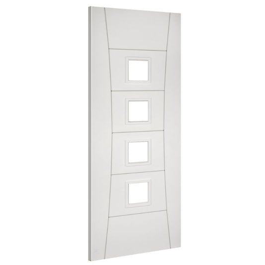 Image for Deanta Pamplona Unglazed Interior White Primed Fire Door 1981 x 686 x 45mm