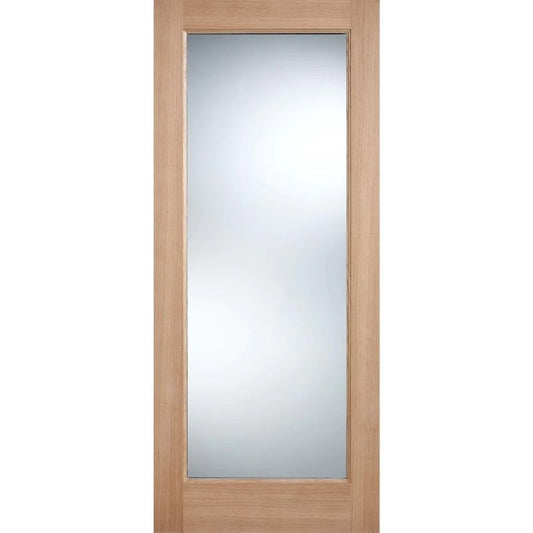 LPD Pattern 10 Oak Clear Double Glazed Exterior Door 78in x 30in x 44mm (1981 x 762mm)