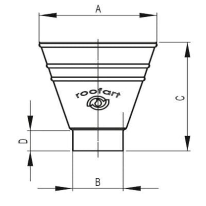 Roofart Round Hopper - Full Range