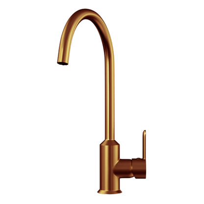 Ellsi Entice Kitchen Mixer Tap with Swivel Spout - Brushed Copper