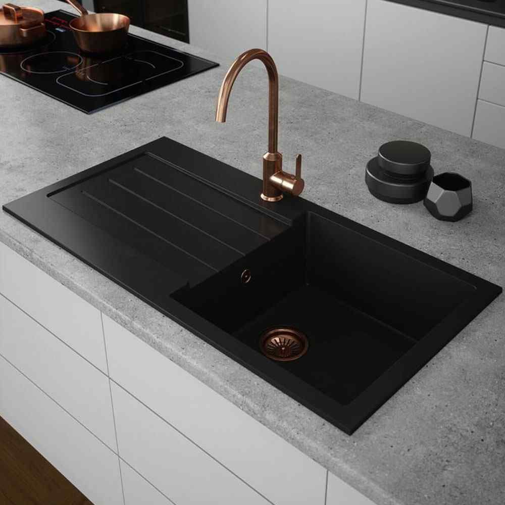 Ellsi Comite 1 Bowl Inset Kitchen Sink