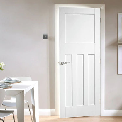 LPD DX White Primed FD30 Internal Fire Door 78in x 33in x 44mm (1981 x 838mm)