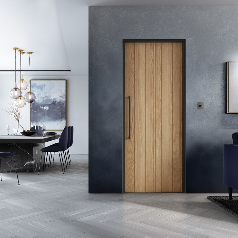 LPD Montreal Oak Pre-Finished Internal Door - 78in x 27in x 35mm (1981 x 686mm)
