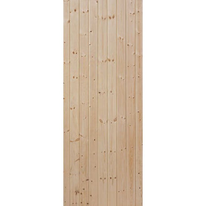 JB Kind Softwood Boarded L&B Boarded External Door 1981 X 610 X 44mm