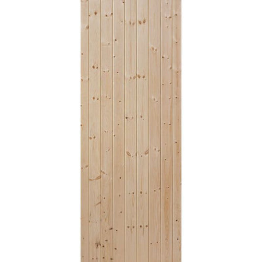 JB Kind Softwood Boarded L&B Boarded External Door 1981 X 610 X 44mm