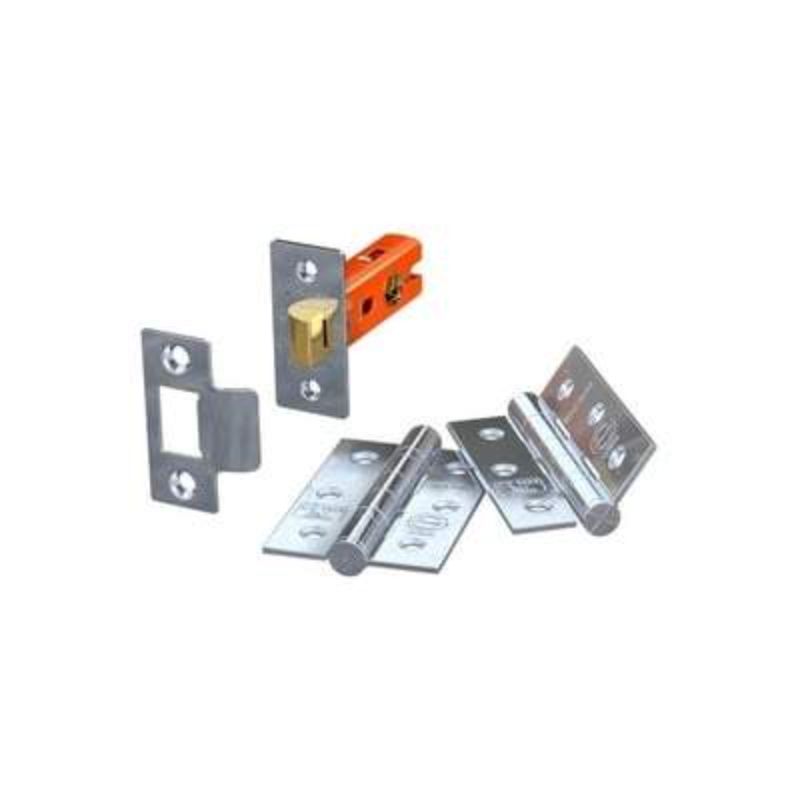 Sparka Latch and Hinge Door Pack x 64mm Latch / 76mm Hinges - All finish