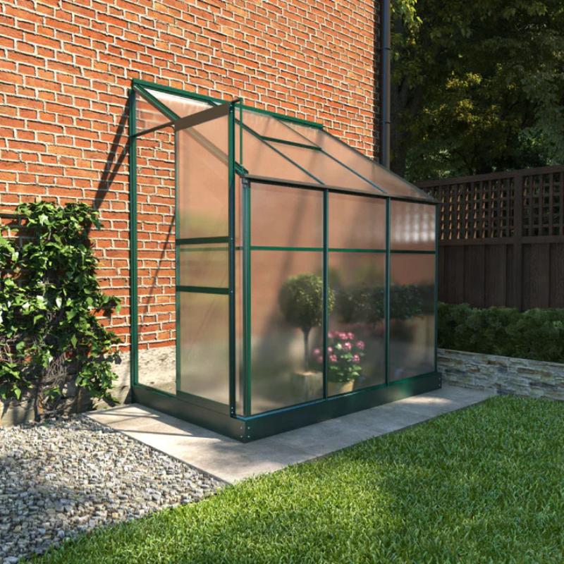 Polycarbonate Lean-To Greenhouse - All Sizes