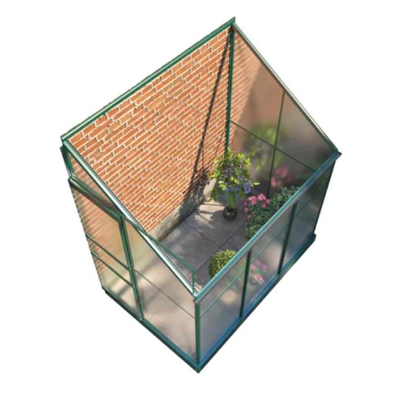 Polycarbonate Lean-To Greenhouse - All Sizes