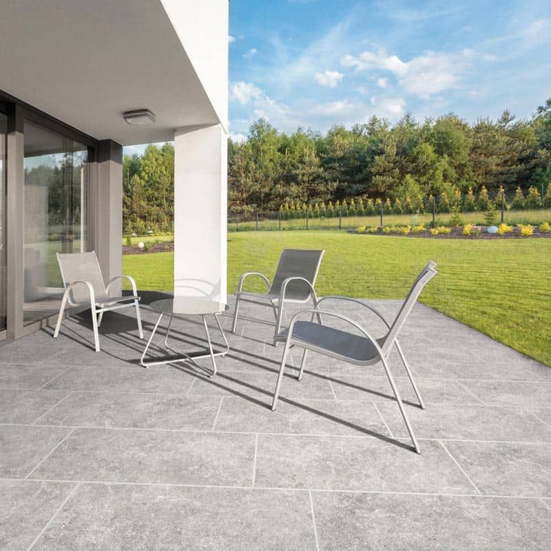 Carmen Italian Porcelain Paving Slab - 400mm x 800mm x 20mm - (54 Slabs per Pack) - All Colours