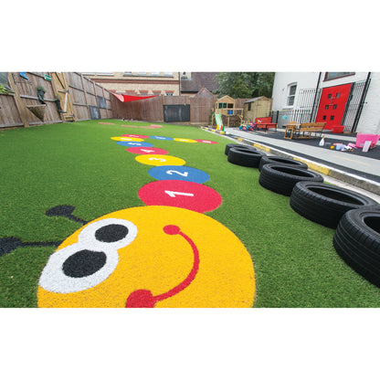 Artificial Grass 15mm Prime Black - 4m x 18m