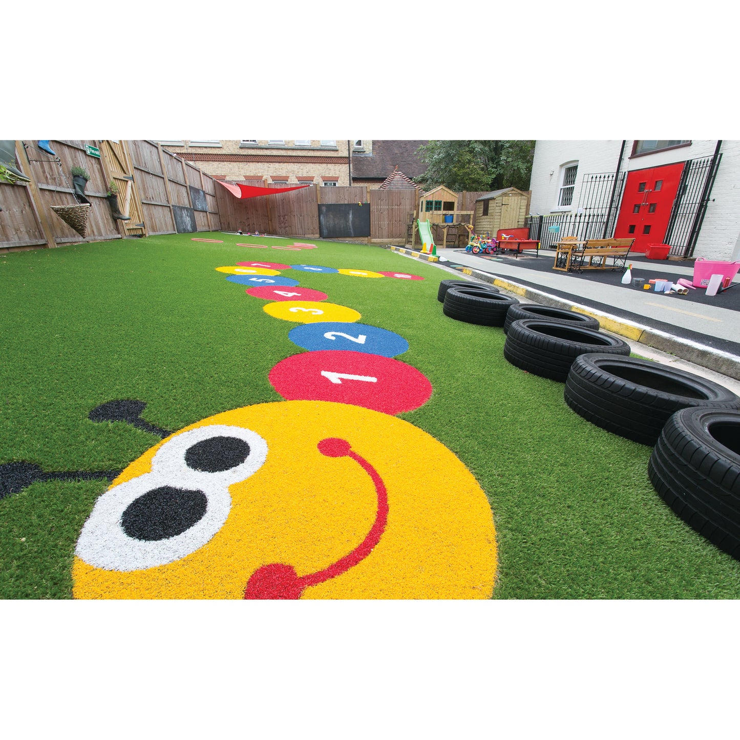 Artificial Grass 15mm Prime Black - 4m x 8m