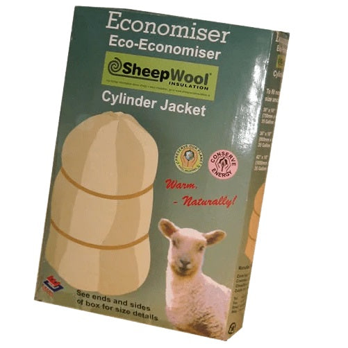 Sheepwool Eco-Economiser Hot Water Cylinder Lagging Jacket - 36" x 18" (35 Gallon)