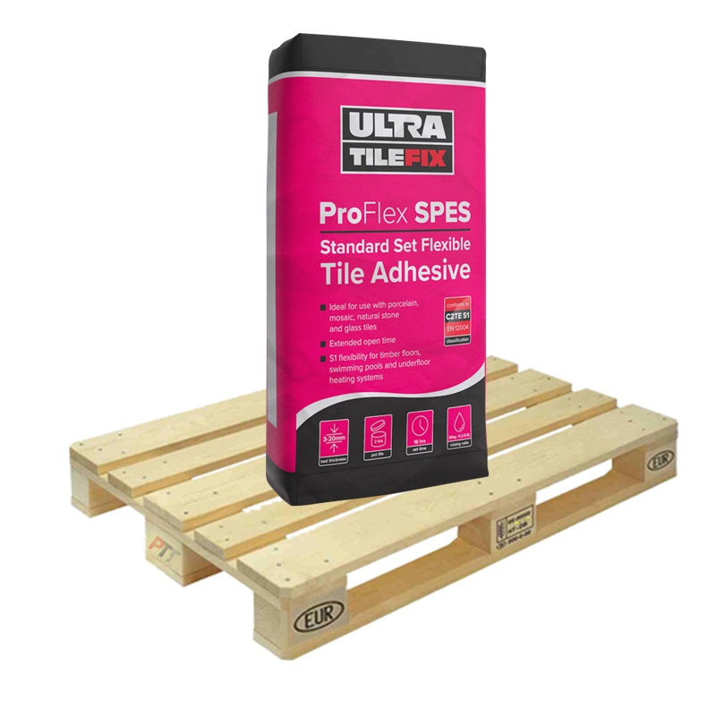 Ultra Tile 20Kg ProFlex SPES S1 Flexible Standard Set Adhesive - All Colours