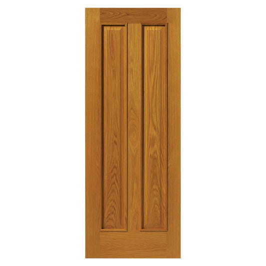 Image for JB Kind Modern R-11-2M Oak Pre-Finished Internal Door 1981 X 762 X 35mm