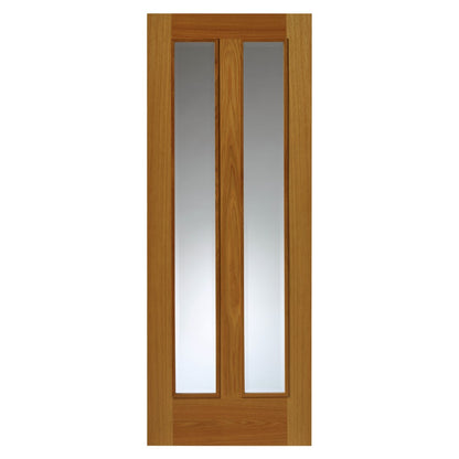 Image for JB Kind Modern R-11-2V Oak Pre-Finished Internal Door