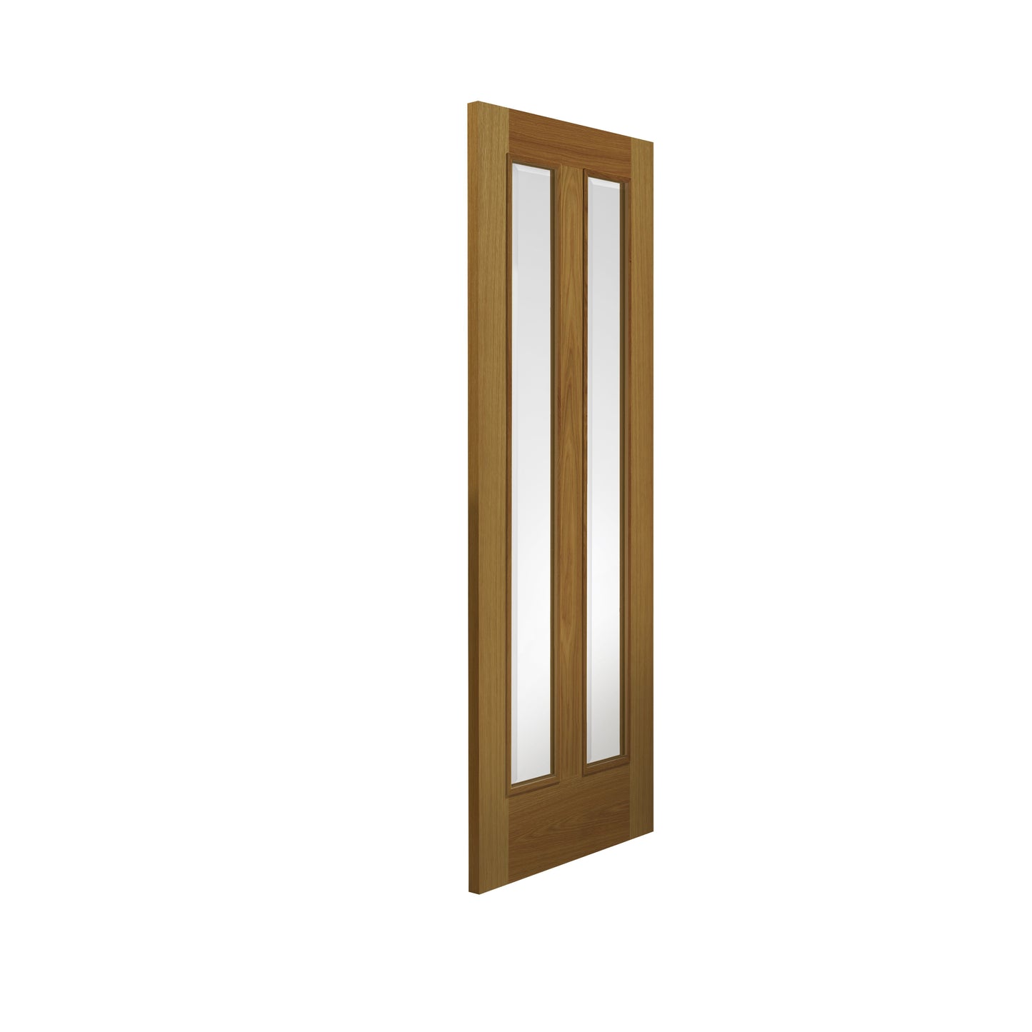 Image for JB Kind Modern R-11-2V Oak Pre-Finished Internal Door