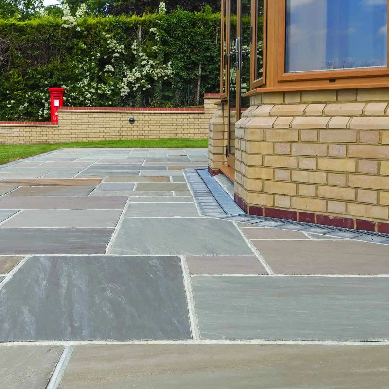 Indian Sandstone Patio Pack (60 Slabs - 18.97m2 per Pack) - All Colours