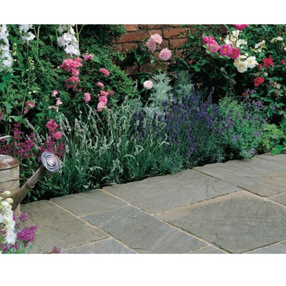 Heritage Raj Green Sandstone Paving Pack (19.5m2 - 66 Slabs/Mixed Pack)