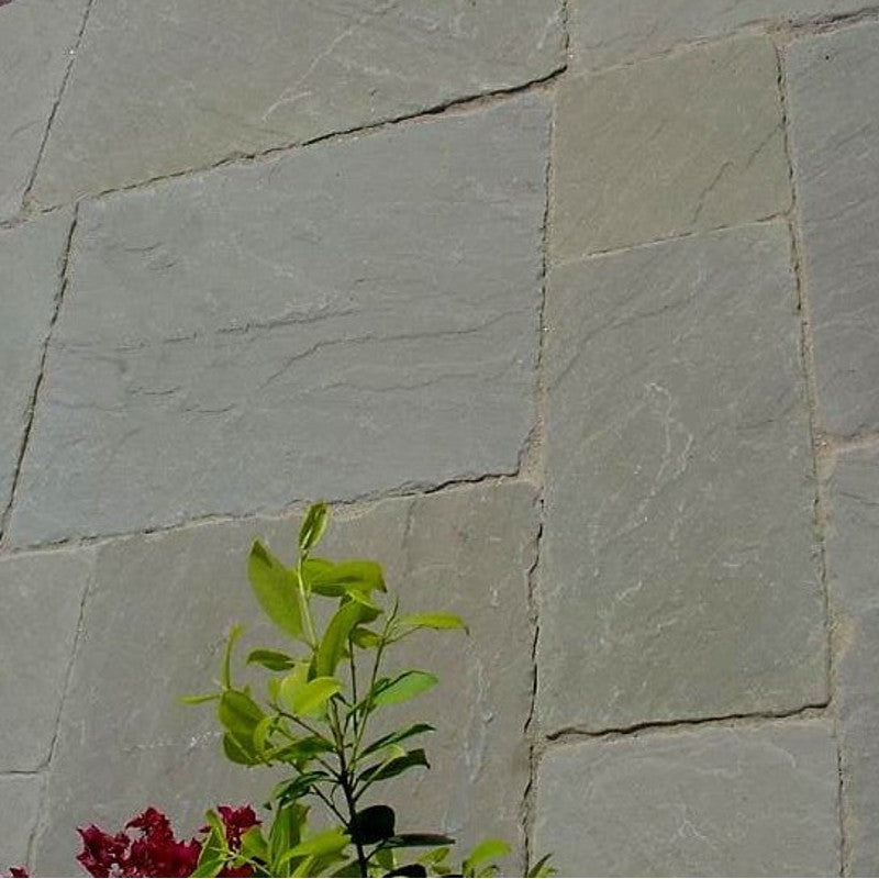 Heritage Raj Green Sandstone Paving Pack (19.5m2 - 66 Slabs/Mixed Pack)