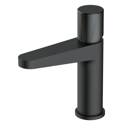 RAK Ceramics Amalfi Standard Basin Mixer Tap in Matt Black