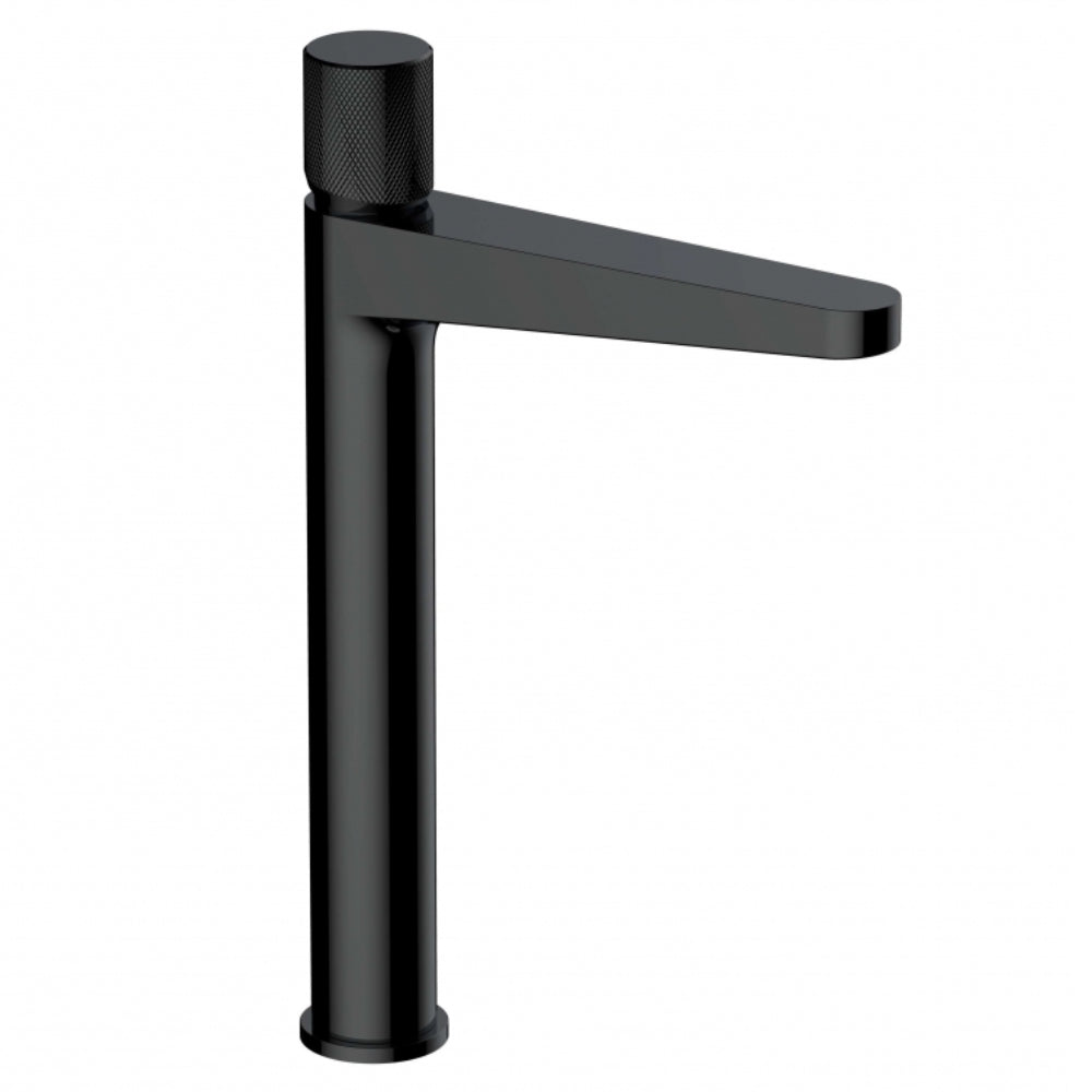 RAK Ceramics Amalfi Tall Basin Mixer Tap in Matt Black