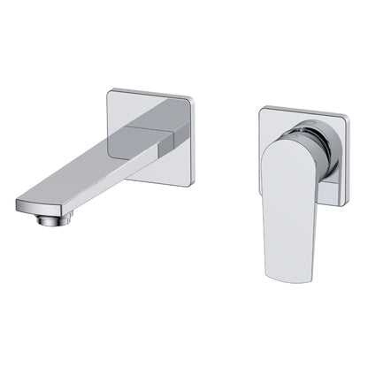 RAK Ceramics Blade 2 Hole Wall Mounted Basin Mixer Tap