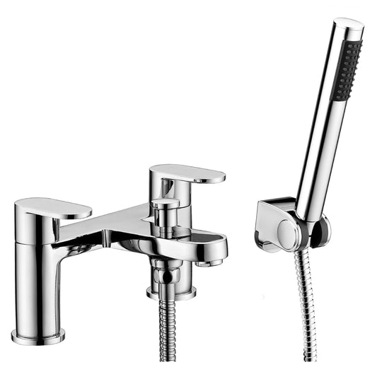 RAK Ceramics Compact Round Bath Shower Mixer - Chrome