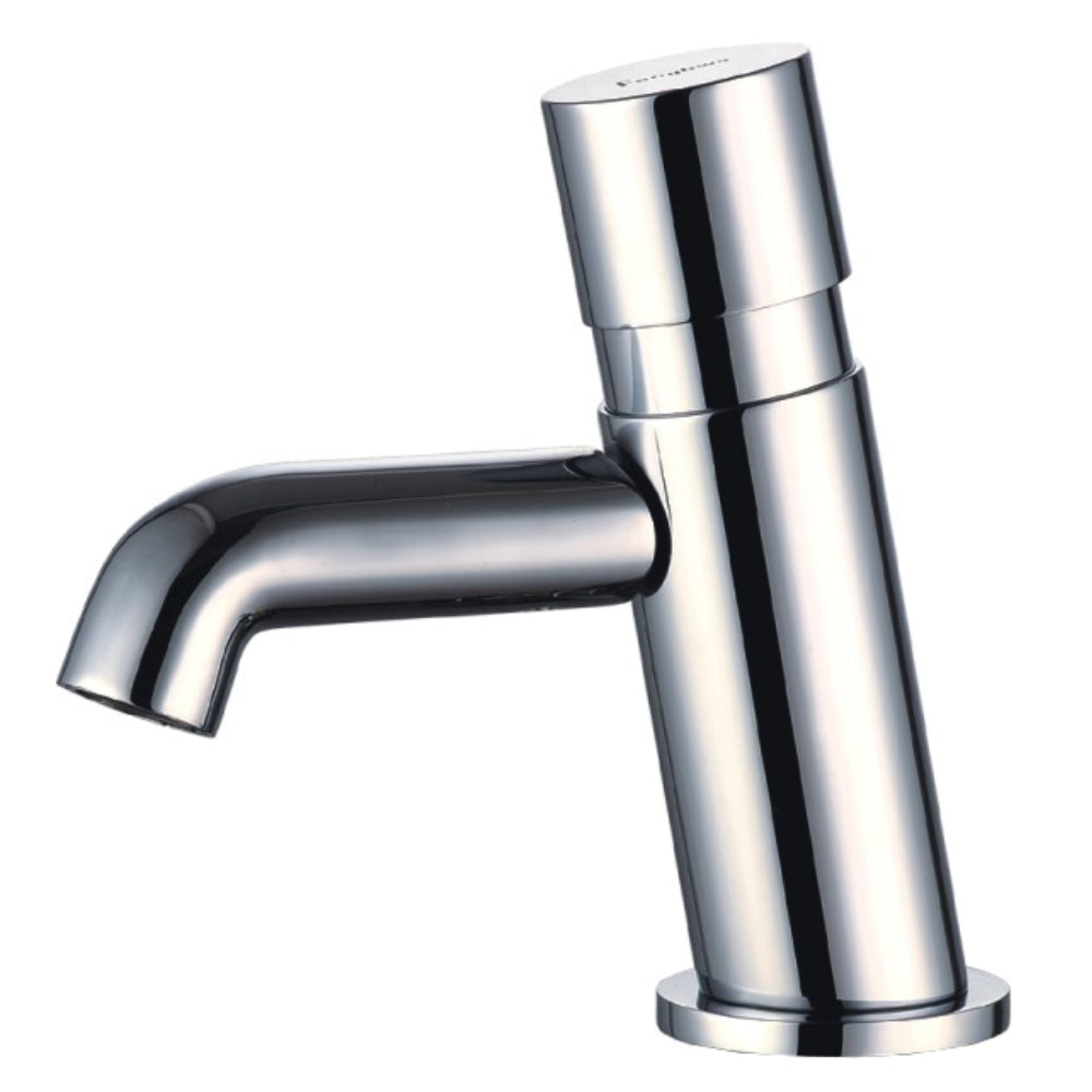 RAK Ceramics Compact Commercial Non Concussive Basin Tap - Chrome