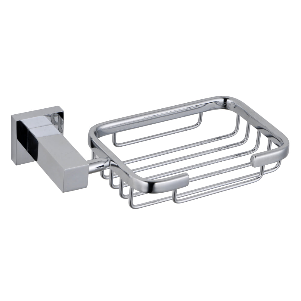 RAK Ceramics Cubis Soap Basket in Chrome