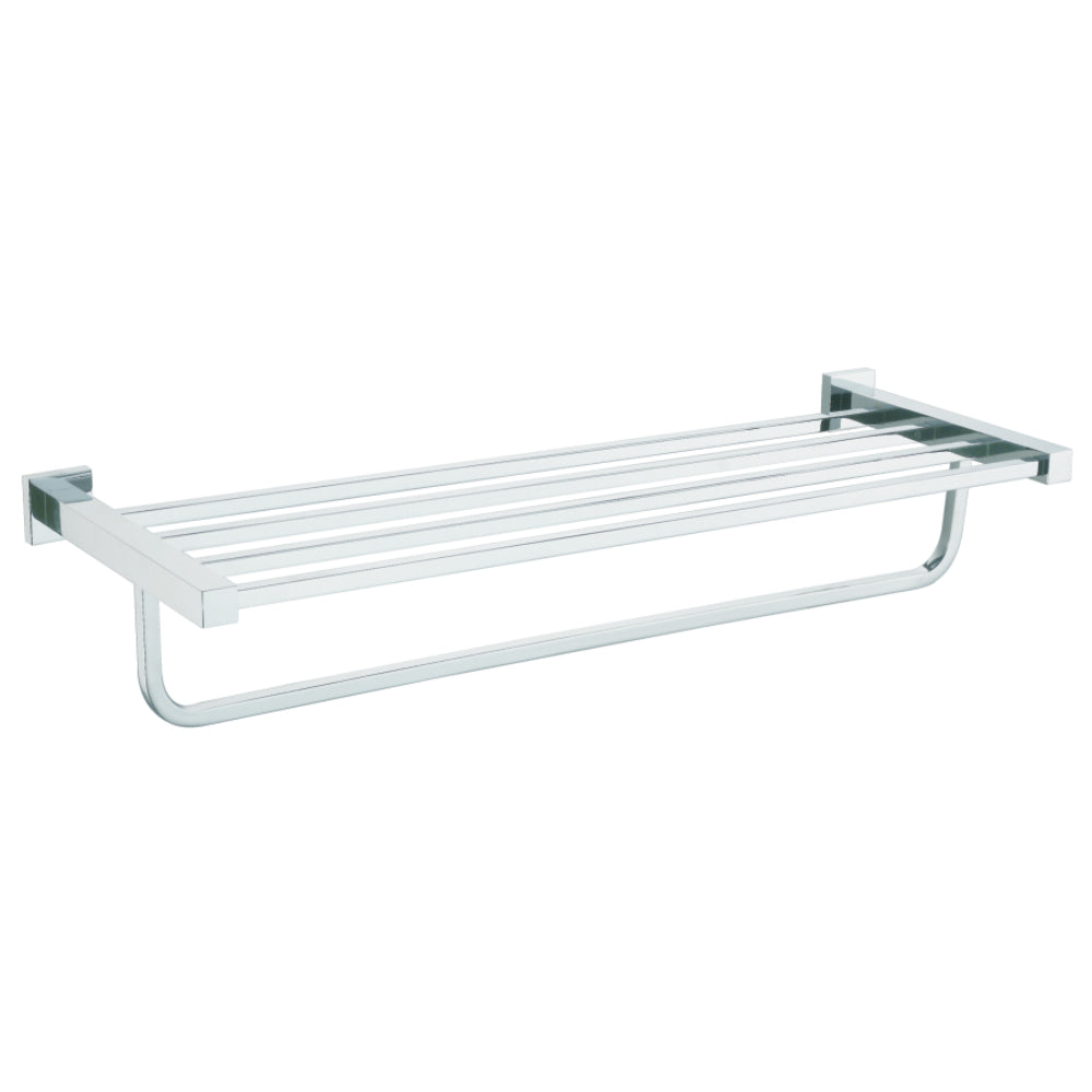 RAK Ceramics Cubis Towel Shelf in Chrome