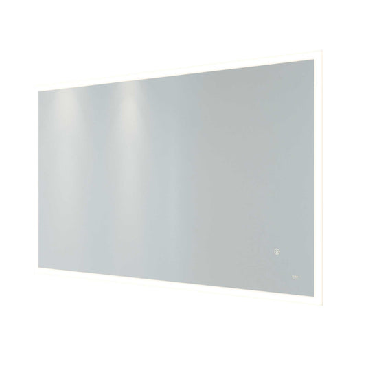 RAK Ceramics Cupid Landscape LED Mirror with Switch and Demister Pad 600mm H x 1000mm W Illuminated