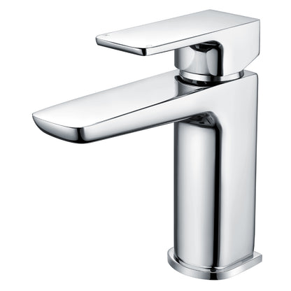 RAK Ceramics Moon Mono Basin Mixer Tap with Clicker Waste - Chrome