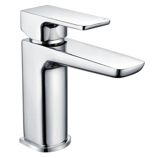 RAK Ceramics Moon Mini Mono Basin Mixer Tap with Clicker Waste - Chrome