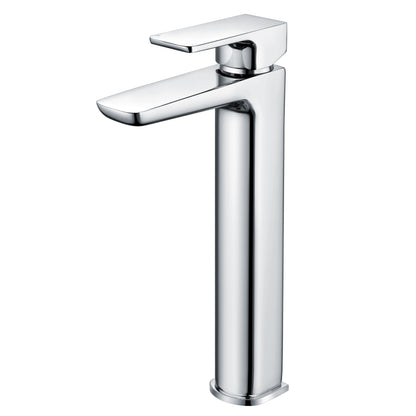 RAK Ceramics Moon Tall Mono Basin Mixer Tap Without Waste - Chrome