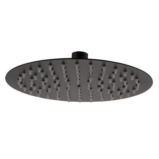 RAK Ceramics 250mm Ultra Slim Shower Head Round in Black