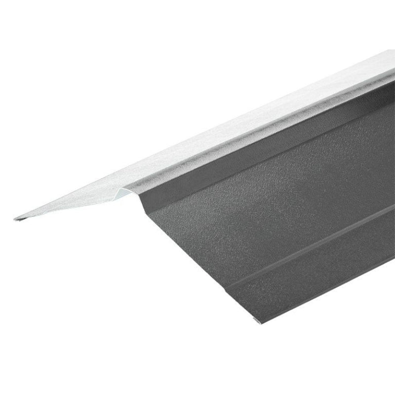 Cladco Metal PVC Plastiol Coated NORDIC Ridge Flashing 195mm x 195mm x 3m - All Colours