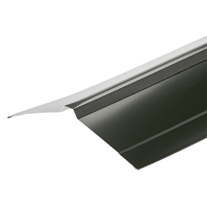 Cladco Metal Polyester Painted Nordic Ridge Flashing 195mm x 195mm x 3m - All Colours