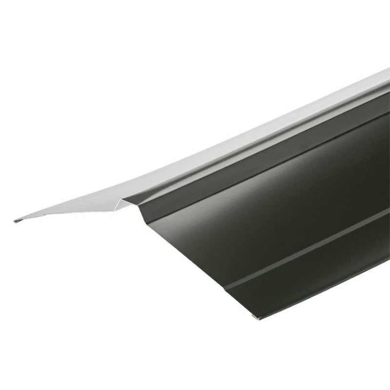 Cladco Metal Polyester Painted Nordic Ridge Flashing 195mm x 195mm x 3m - All Colours