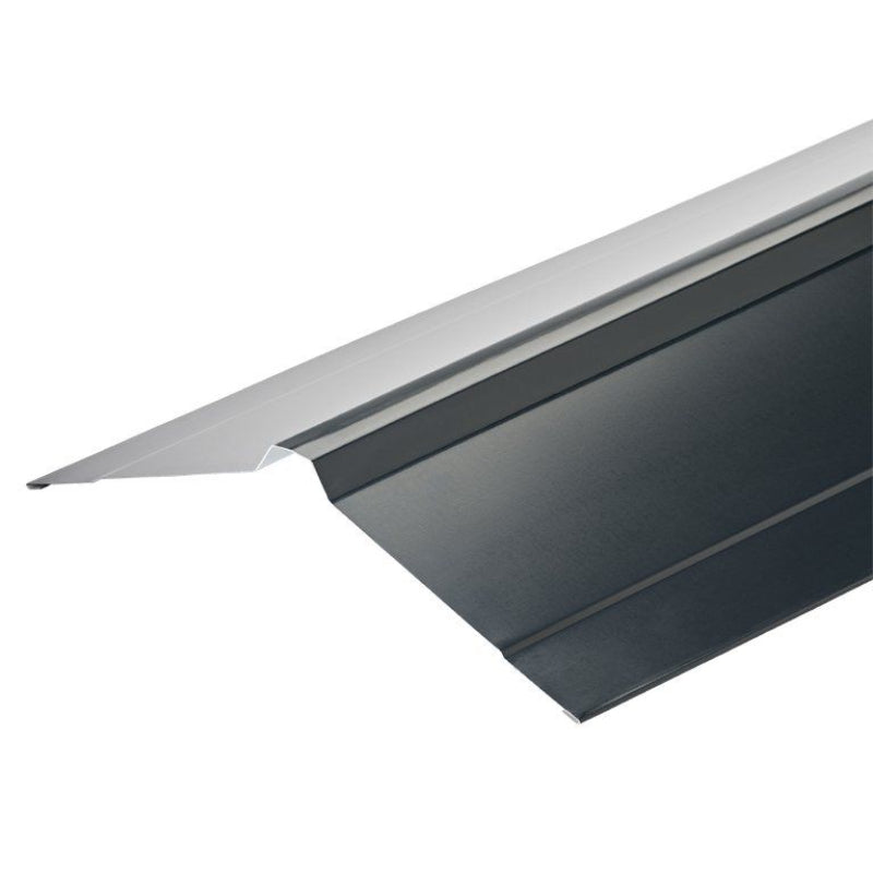 Cladco Metal Polyester Painted Nordic Ridge Flashing 195mm x 195mm x 3m - All Colours