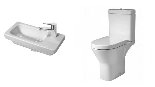 Image Of RAK Bathroom Suite Resort (Wall Hung Basin 450mm, Close Coupled Toilet)