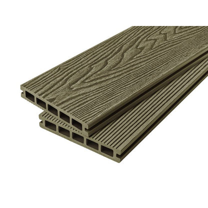 Cladco Composite Decking Board (Hollow) 150mm x 25mm x 2.4m - All Colours