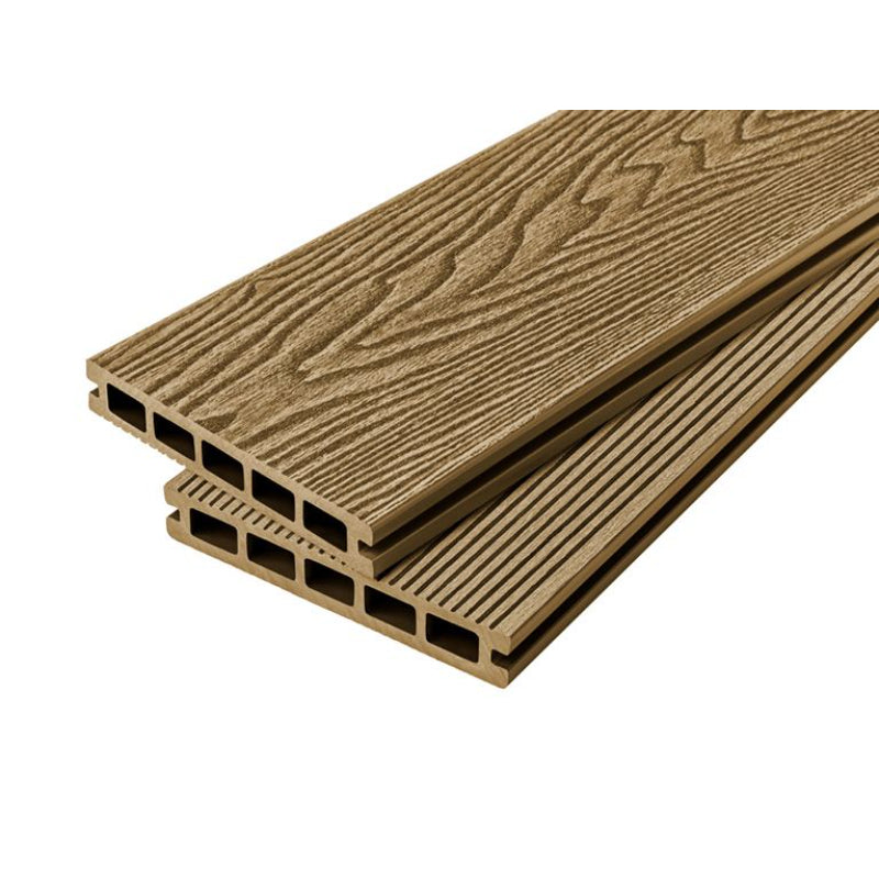 Cladco Composite Decking Board (Hollow) 150mm x 25mm x 2.4m - All Colours