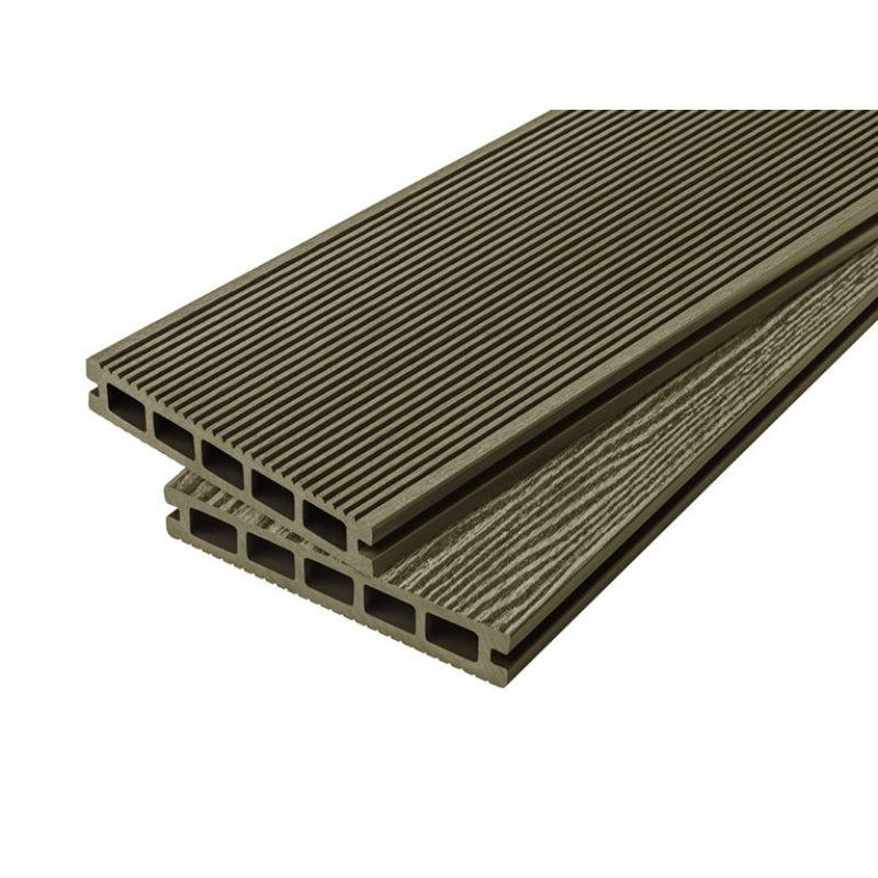 Cladco Composite Decking Board (Hollow) 150mm x 25mm x 4m - All Colours