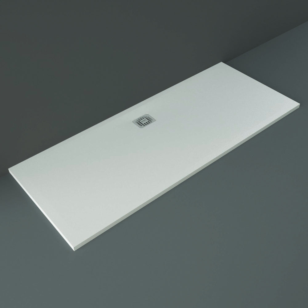 RAK Ceramics Feeling 1700 x 700mm Bathtub Replacement Shower Tray Rak Solid - White