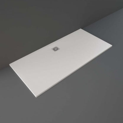 RAK Ceramics Feeling 1700 x 800mm Bathtub Replacement Shower Tray Rak Solid - White