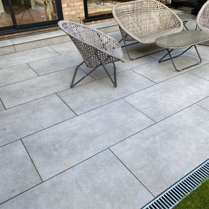 Riverstone Outdoor Glazed Porcelain Paving 1200mm x 600mm - All Colours