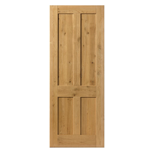 Image For JB Kind Rustic Oak 4 Panel 