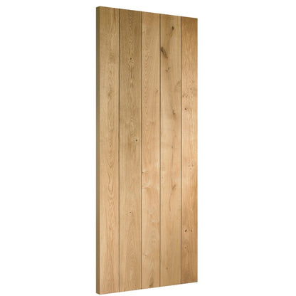 XL Joinery Rustic Oak Ledged Unfinished Internal Door - 1981 x 838 x 40mm (33")