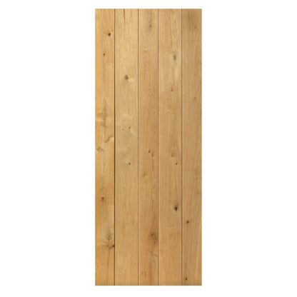 JB Kind Rustic Oak Ledged Unfinished Internal Door (1981 x 762 x 40mm)