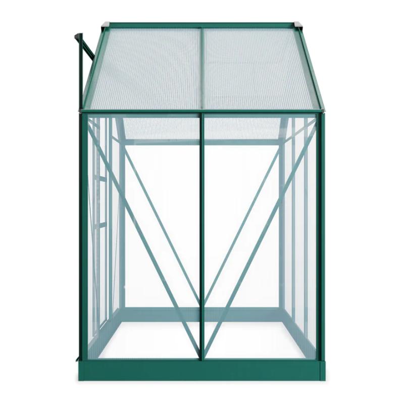 Rosette Hobby Aluminium Polycarbonate Greenhouse - All Sizes